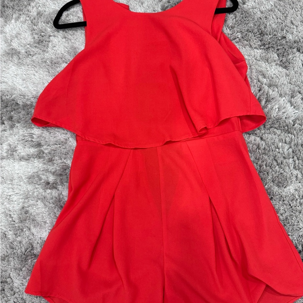 ASTR Romper Coral
